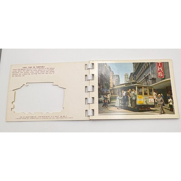 Vintage San Francisco Mini Photo Booklet Travel Mirro-Krome 1950s - Picture 2 of 7